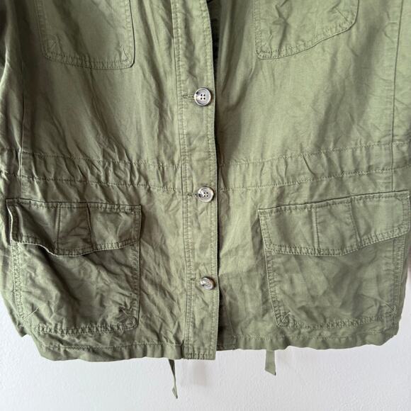 Talbots Safari Army Green Jacket size 2X - Picture 4 of 9